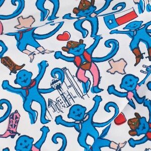 Used - Dallas Monkey Polo Pajamas